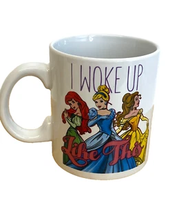 Taza Princesa Disney Bella Ariel Cenicienta Café Té Regalo Vajilla 20 OZ - Imagen 1 de 8
