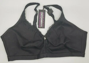 Sujetador Camiseta Innovations Curvycouture Luxe Sin Forro Sin Alambres Negro sobre Negro Talla 36D - Imagen 1 de 4