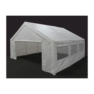 King Canopy 18 Ft x 20 Ft Sidewall Kit with Flaps and Bug Screen Windows - Picture 1 of 5
