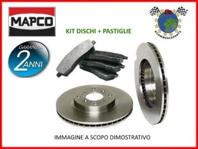 Dp59019m Kit Dischi E Pastiglie Freno Ant Per Opel Corsa C Furgonato Benzina 200 - Immagine 1 di 4