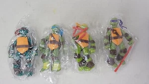Teenage Mutant Ninja Turtles TMNT set 4 Raphael Michelangelo Leonardo & Donatelo - Picture 1 of 20