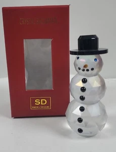 "Papel de cristal muñeco de nieve Simon Designs peso 4,5" - Imagen 1 de 14