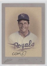 2005 Donruss Studio Portraits Studio Red /50 George Brett #SP-28 HOF