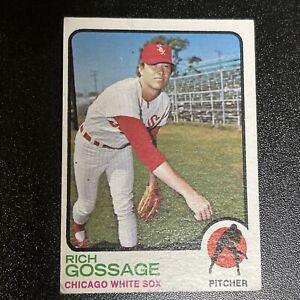 1973 Topps RICH GOOSE GOSSAGE RC #174 Chicago White Sox Baseball Card