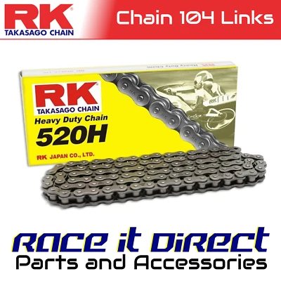 RK Chain for Yamaha YZ125 1978-1979 Black - Image 1 of 4