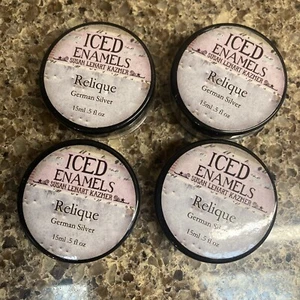 Susan Lenard Kazmer Ice Resin 4 Iced Emamels For Resin Art German Silver Lot #2 - Bild 1 von 2