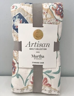 Martha Stewart Collection Artisan Regal Paisley Standard Sham 100% хлопок 100 долл. США - Изображение 1 из 3