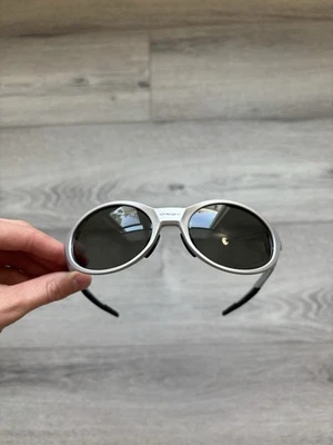 Y2K Oakley Eye Jacket X Silver Glasses Prizm Lense Sunglasses - Image 1 of 4