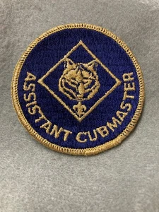 (jab-44) Pfadfinder - Gold Mylar Besatz, Assistent Cubmaster Position Patch - Bild 1 von 2