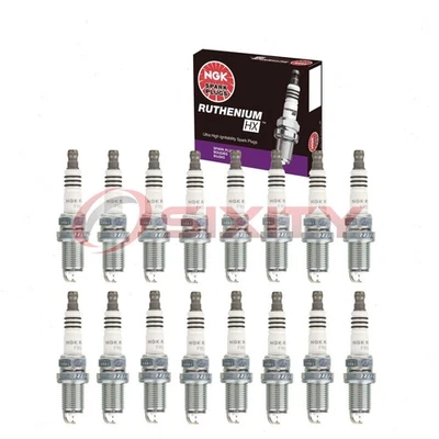 16 bujías NGK Rutenium HX para Mercedes-Benz SL500 1999-2006 5,0 L lr Foto 1 de 4