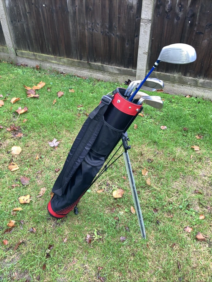 Ladies Golf Club Half Set Driver Hybrid 6-7-9 Pw Putter Pencil Stand Bag - Image 1 of 4