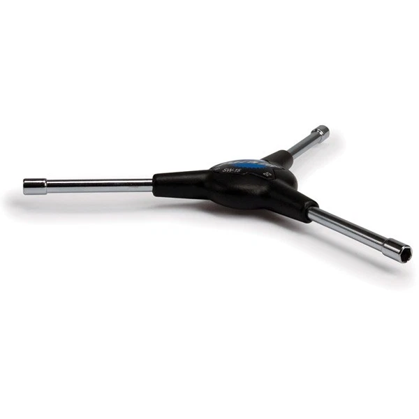 Park Tool SW-15 3-Way Internal Nipple Wrench Square Drive Hexes - 5 MM & 5.5 MM - Image 1 of 1
