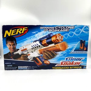 Nerf Super Soaker Tornado Strike Spinning Cyclone Of Soakage 6+ Caja Abierta Nuevo - Imagen 1 de 15