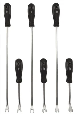 Welzh Werkzeug 6 Piece Extra Long Door Upholstery Trim Removal Tools 60051-WW