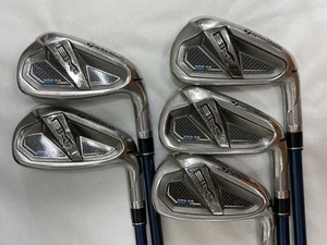 TaylorMade SIM2 MAX OS Iron Set 6-9,Pw 5pc Flex Stiff TENSEI BLUE TM60 Graphite - Picture 1 of 8