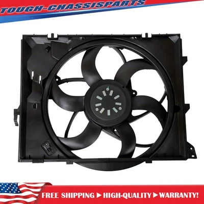 For BMW 328i 2007-2013 325i 330i 2006 622980 Driver Side Radiator Cooling Fan - Image 1 of 4