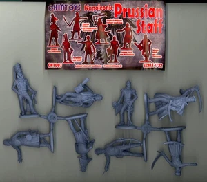 Chintoys 1/32 NAPOLEONIC PRUSSIAN GENERAL STAFF Figure Set - Picture 1 of 2