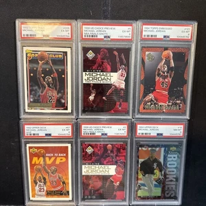 Michael Jordan Basketball Karten Lot (45) PSA Graded & Raw - Bild 1 von 5
