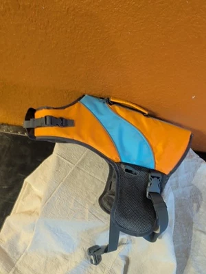 Chaleco salvavidas mediano para perro Foto 1 de 3