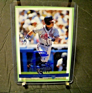 Tarjeta Chipper Jones - Serie Donruss Signature 1997 # 18 - Autógrafo - Imagen 1 de 12