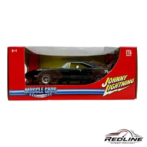 🏁🏁Johnny Lightning Muscle Cars 1970 Plymouth Superbird Black 1:18 C3🏁🏁 - Picture 1 of 7