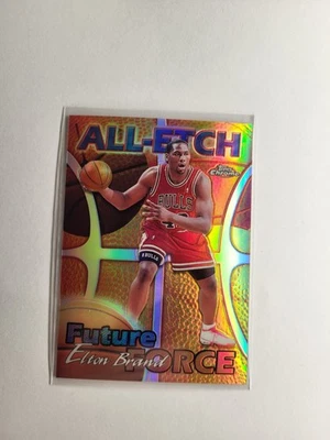 Marca Elton 1999-00 Topps cromo refractor todo grabado #AE21 Chicago Bulls Foto 1 de 2