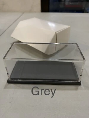 Vitrina Acrílica 1:64 Diecast Modelo Coche Hot Wheels Matchbox Tomica GRIS Foto 1 de 3