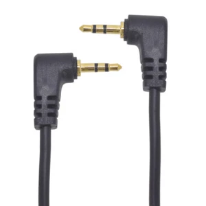 Cable auxiliar de audio estéreo TRS macho a macho de ángulo recto de 2,5 mm 20 piezas 1M/3,3 pies - Imagen 1 de 4