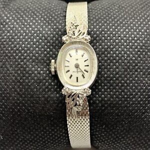 Vintage HAMILTON Diamond Women’s 17j Mechanical Windup Watch 10K Rolled Gold