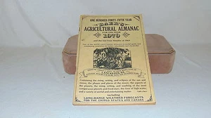 AGRICULTURAL ALMANAC 1970 LANCASTER PA ORIGINAL - Picture 1 of 4