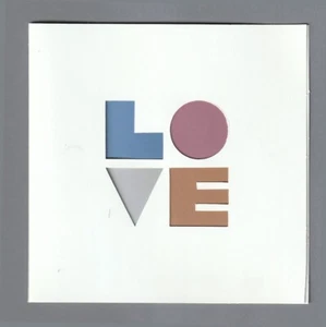 Carte publicitaire - Love d'Issey Miyaké recto verso 2 volets - Imagen 1 de 3