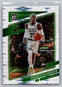 2021-22 Donruss Optic #108 Dennis Schroder Silver Pulsar Prizm Exclusive - Picture 1 of 2