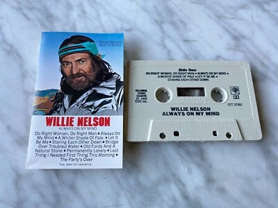 Willie Nelson Always On My Mind CASSETTE Tape 1982 CBS FCT 37951 Let It Be Me - Image 1 of 3