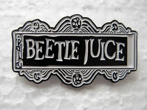 Beetlejuice Pin Anstecker. Filmklassiker. Schöne Gr. Metall. Emaille. Käfersaft - Bild 1 von 1