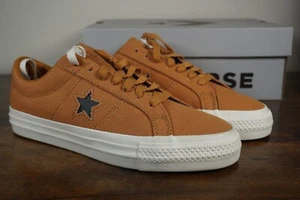 Converse One Star Pro Vintage Suede Sneakers Shoes Brown A06805C Mens Size 11.5 - Picture 1 of 7