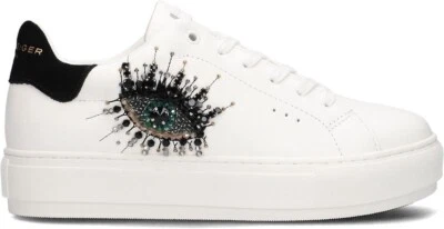 Kurt Geiger Laney Evil Eye Ladies Leather Sneakers Size 10 - Image 1 of 4