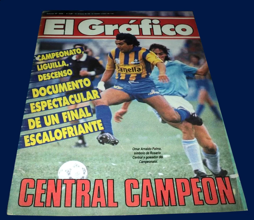ROSARIO CENTRAL CHAMPION 1987 - El Grafico # 3526 Magazine - Image 1 of 1