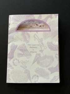 Neu 1997 feines Laser geschnittenes Briefpapier (versiegelt) Ingrid K Ziegler * KEINE Verfärbungen! - Bild 1 von 4