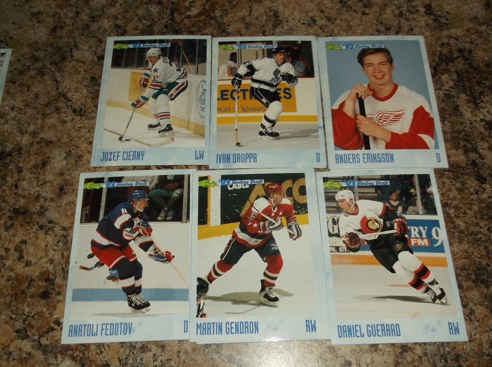 1993-94 CLASSIC HOCKEY DRAFT # 132 DANIEL GUERARD Hockey Card - Image 1 of 1