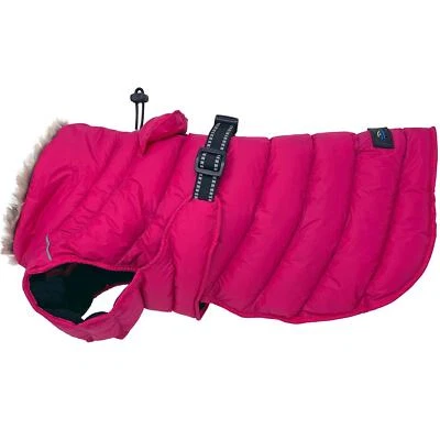 Doggie Design Alpine Extreme Weather Puffer Dog Coat Peacock, Sizes XS-5XL - Image 1 of 3