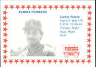 1988 Elmira Pioneers Cain #11 Carlos Rivera