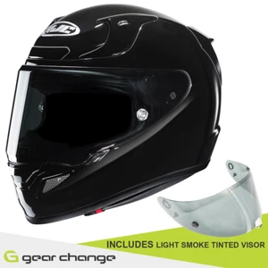 HJC RPHA 12 - Casco de moto carbono - Incluye visera de humo de luz gratuita - Imagen 1 de 12