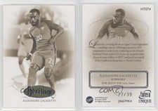 2018 Futera Unique Heritage Silver /39 Alexandre Lacazette #HT074