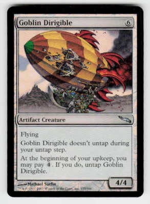 Mirrodin #177 Goblin Dirigible FOIL - Image 1 of 2