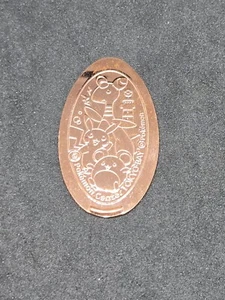 Japan Japanese Pokemon Center Coin Medallion Penny Smash Ampharos Pikachu Marill - Picture 1 of 2