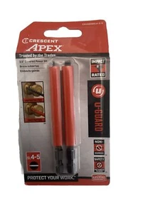 Paquete de 2 brocas de alimentación cubiertas Crescent Apex SL 4-5 3,5 - Imagen 1 de 2