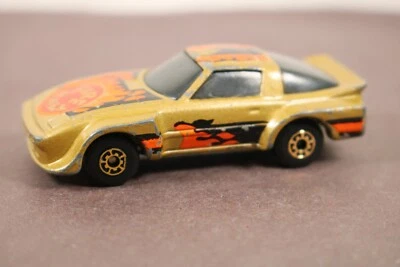 Vintage Matchbox Mega Blasters Cap Cars 1:56 Fire Ball Mazda RX7 HK Base LQQK - Image 1 of 4