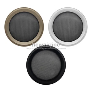 2pcs 4"-8" inch Speaker Conversion Net Cover Decorative Circle Metal Mesh Grill - Picture 1 of 16