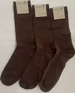 Clarks 3 Paar braune halbhohe Damensocken Einheitsgröße 4-10 Schuhgröße UVP 17,97 - Bild 1 von 5