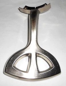 Hampton Bay Farmington Brushed Nickel 52" Ceiling Fan Arm Blade Brackets Silver - Picture 1 of 24